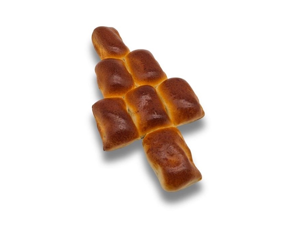 Kerstboom worstenbrood