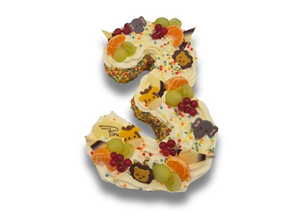 Slagroom cijfertaart