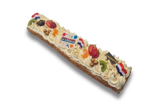Slagroomschnitte halve meter